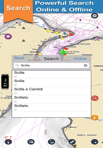 Sicily Island Nautical Charts screenshot 3