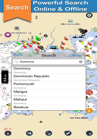 Dominica & Martinique charts screenshot 3