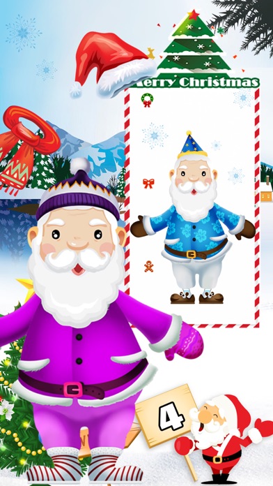 Surprise gift Santa Claus-dress up Games for girls screenshot 4