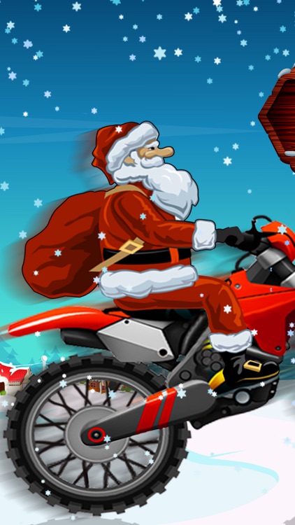 santa motorcycle games