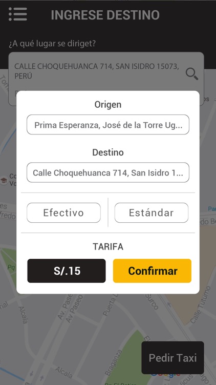 Yami Taxi Pasajero