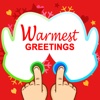 Warmest Greetings - Left and Right Drawing