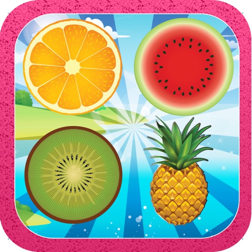 Sweet Fruit Crush Mania - 3D Puzzle Game Icon