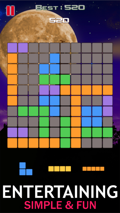 How to cancel & delete Moonlight - Block Puzzle Game. Movie Version from iphone & ipad 3