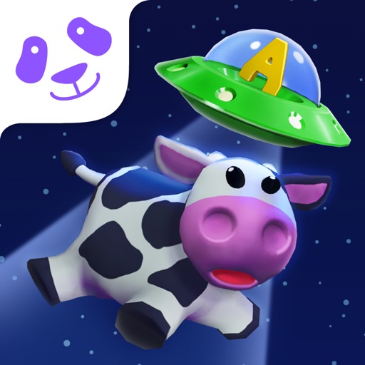 Square Panda Space Cows iOS App