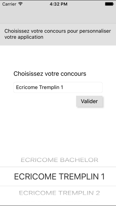 How to cancel & delete Concours Ecricome from iphone & ipad 4