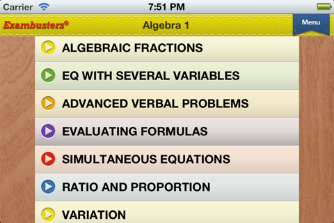 GMAT Prep Math Flashcards Exambusters screenshot 3