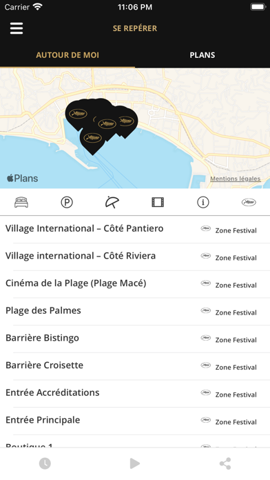 Festival de Cannes - Officiel iPhone