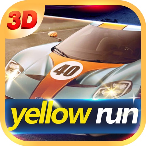 Yellow Go 3D,car racer games Icon