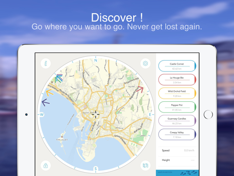 Jersey and Guernsey : Offline Map - náhled
