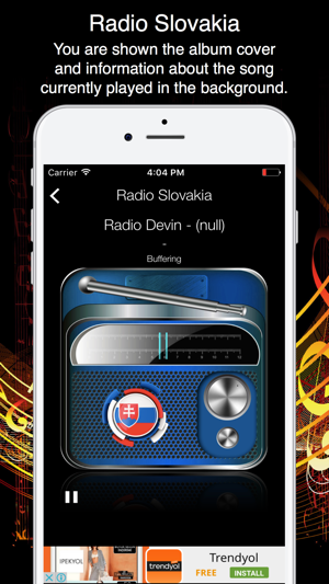 Radio Slovakia - Live Radio Listening(圖2)-速報App