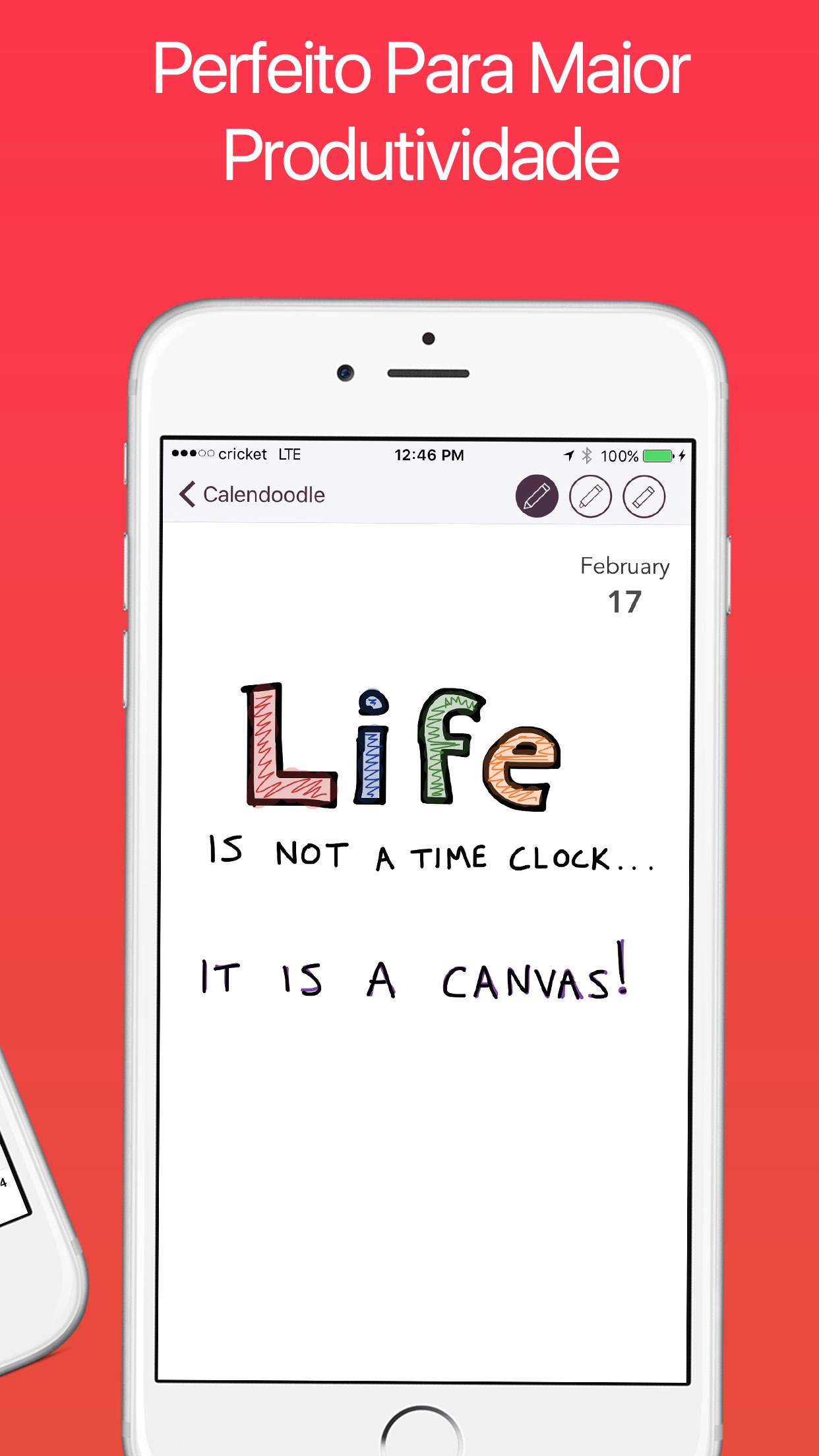 Screenshot do app Desenhe A Agenda