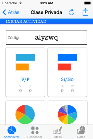 clickest - audience / classroom response system screenshot 2