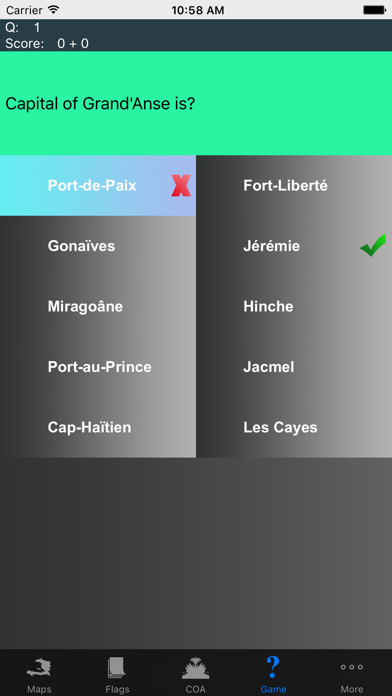 How to cancel & delete Haiti Department Maps and Capitals from iphone & ipad 4