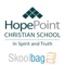 HopePoint Christian School, Skoolbag App for parent and student community