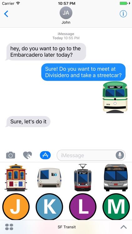 San Francisco Transit Stickers