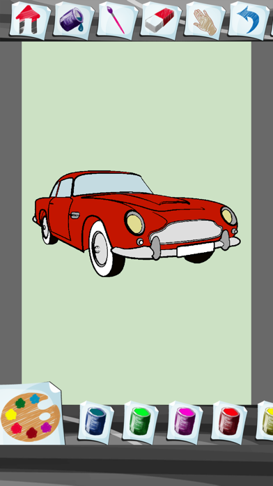 cars coloring book app free download app for iphone