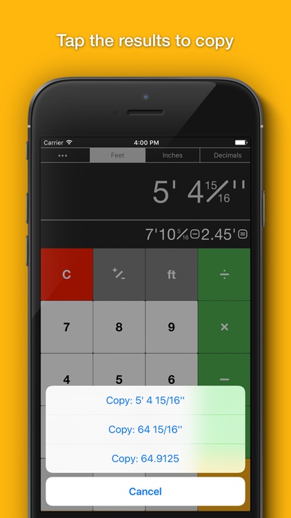 Workman's Construction Calculator screenshot-4