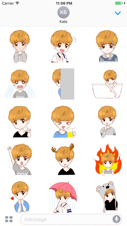 Jack The Boy Stickers