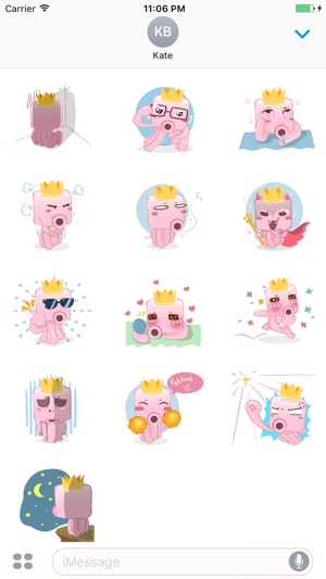 Albert The Sweet Octopus Stickers(圖3)-速報App