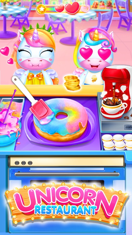 Unicorn Restaurant: Food Games screenshot-0