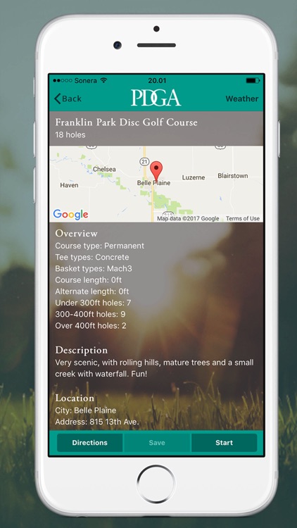 Disc Golf 2 - PDGA