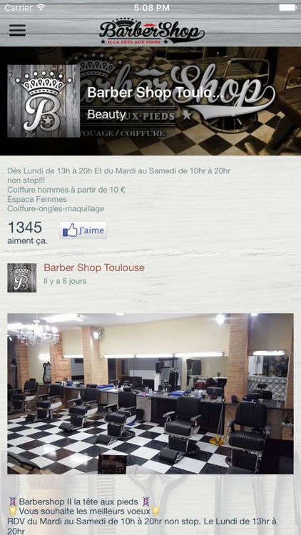 barber shop toulouse screenshot-4