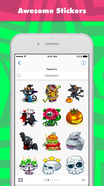 Halloween stickers by Pavel Pro