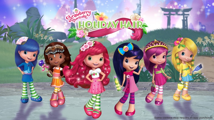 Strawberry Shortcake Holiday Hair - Fashion World screenshot-0