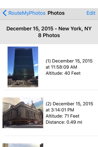 RouteMyPhotos screenshot 3