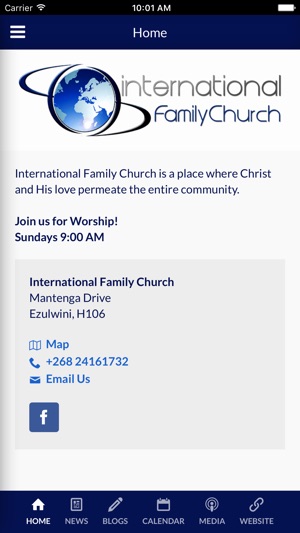 International Family Church of Ezulwini, Swaziland(圖1)-速報App