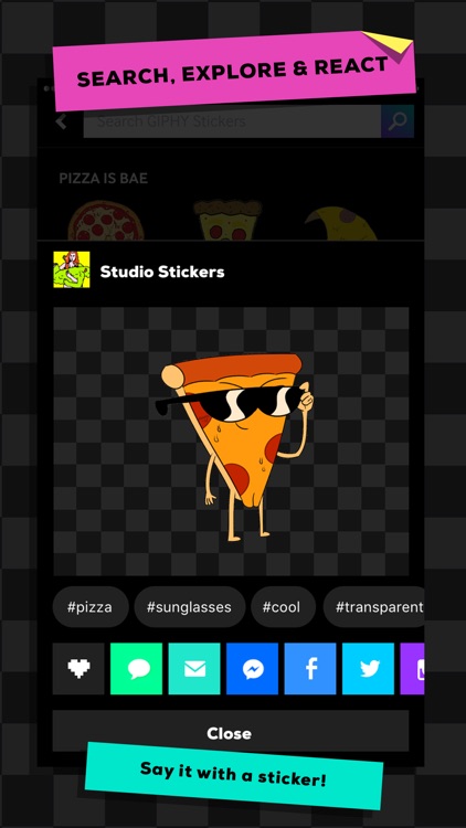 GIPHY Stickers. The Animated Sticker & Emoji App