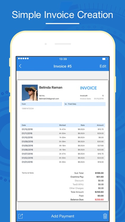 Hours Keeper - Time Tracking, Timesheet & Billing