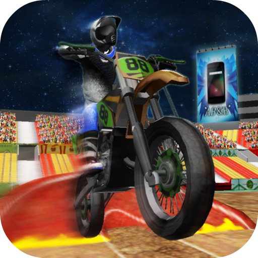 MOTOR BIKE Stunt Fighter RACER 3D iOS App
