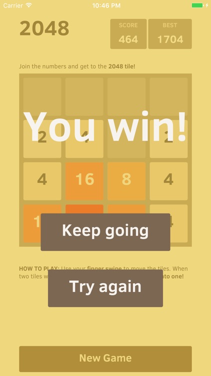 2048 (ad free) screenshot-3