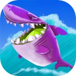 Zombie shark  hunting fish