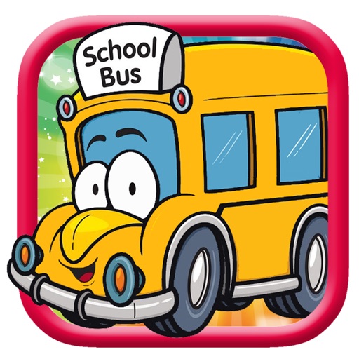 Kids Game Coloring Page School Bus Version icon