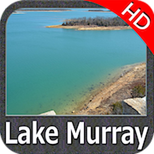 Lake Murray SC Fishing Maps HD iOS App