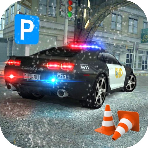 Highway Police Car Chase Drive : Best Par-king 3D icon