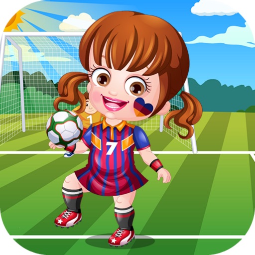 Baby Football Player Dressup-Chic Athlete iOS App