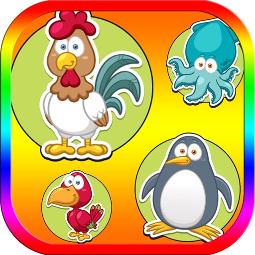 Animals Vocabulary for Kids Icon