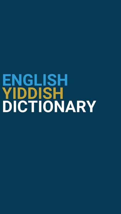 How to cancel & delete English : Yiddish Dictionary from iphone & ipad 1