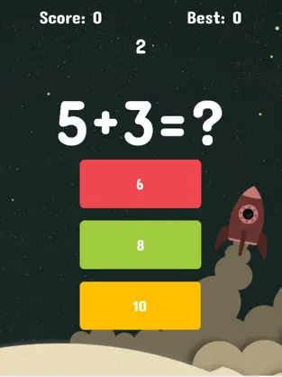 Знімок 2 Matemática Rápida ~ Juegos de Pensamiento Gratis iphone