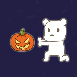 KongFu Bear (Halloween) - NHH Animated Stickers