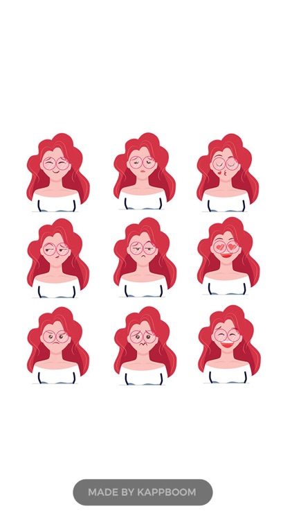 Cute Office Girl Emojis