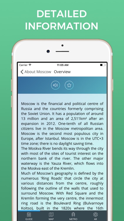 Moscow Travel Guide with Offline Street Map screenshot-3