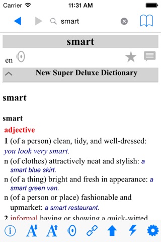 New English Advanced Super Deluxe Dictionary screenshot 4