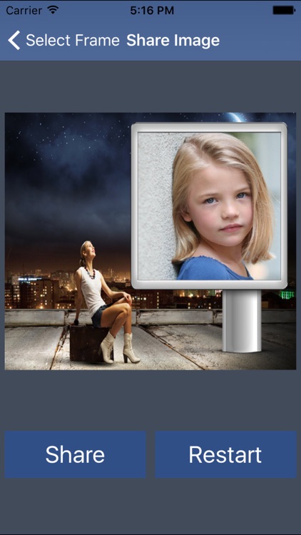 3D Hoarding Photo Frame  And Pic Collage