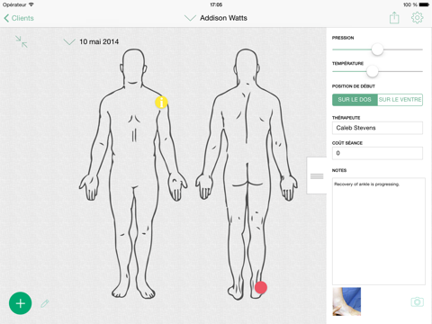 Massage Therapist Notebook screenshot 4