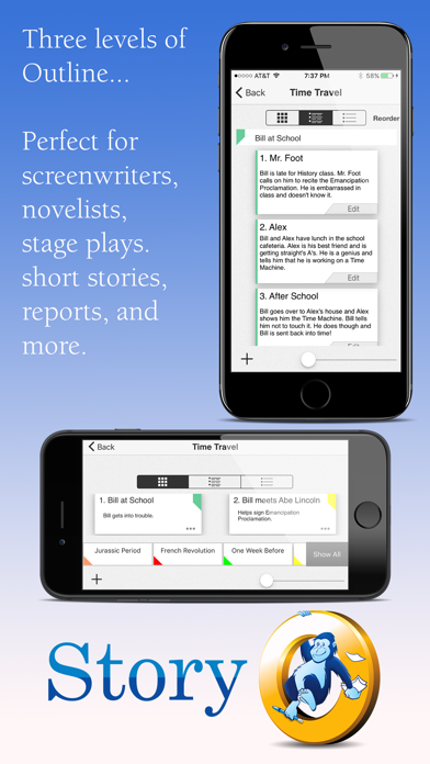 How to cancel & delete StoryO: Story Outlining from iphone & ipad 1